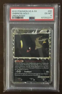 Umbreon (Prime) 86/90 Undaunted Holo - Image 1