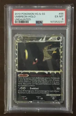 Umbreon (Prime) 86/90 Undaunted Holo - Image 4