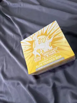 Brilliant Stars Pokemon Center Sealed Elite Trainer Box ETB Arceus Card TCG New - Image 4