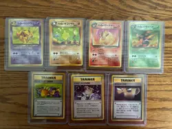 Pokemon Japanese Team Rocket Holo/uncommon/common 45 Cards 1996 Vintage NM/LP - Image 3