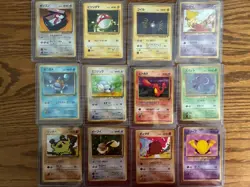 Pokemon Japanese Team Rocket Holo/uncommon/common 45 Cards 1996 Vintage NM/LP - Image 7