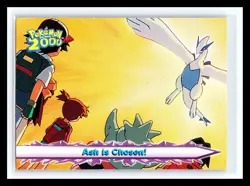 💥 2000 Topps Pokemon The Movie 2000 Ash Is Chosen # 46 - Image 1