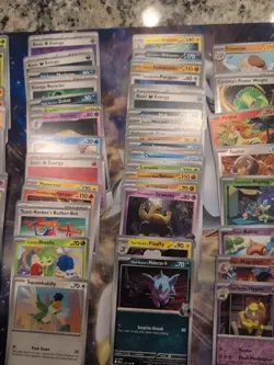 Lot Of  109 Pokemon Cards, Destined Rivals, Reverse holos, Bulk - Image 7