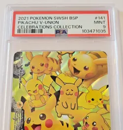🔴Pikachu V-Union SWSH141 SWSH: Sword & Shield Promo Cards Holo PSA 9 Pokemon - Image 2