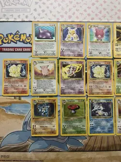 Vintage Pokemon Card Lot Holo First Edition Shadowless Fire Blissey Alakazam - Image 3