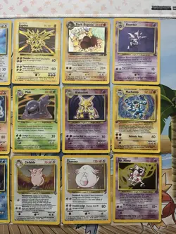 Vintage Pokemon Card Lot Holo First Edition Shadowless Fire Blissey Alakazam - Image 8