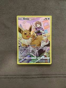 Pokémon TCG Eevee TG11/TG30 Sword & Shield Brilliant Stars NM - Image 2