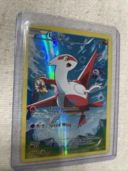 Pokémon TCG Latias XY78 Full Art Black Star Holo Promo XY Promo LP Condition ✨ - Image 1