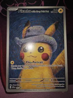 Pikachu with Grey Felt Hat 085 Sv: Scarlet & Violet Promo Cards Regular - Image 3