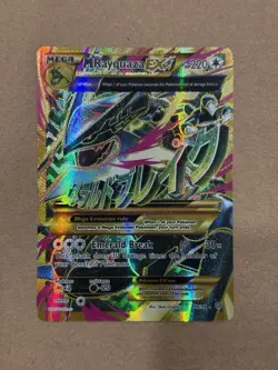 Pokemon TCG M Rayquaza EX (Shiny Full Art) 98/98 XY-Ancient Origins Holo - Image 1