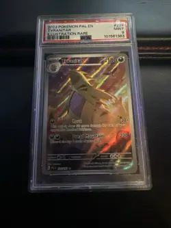 Pokemon - Tyranitar IR 222/193 - Paldea Evolved - PSA 9 - Image 2