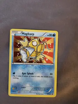 2016 Magikarp XY143 Black Star Promo Holo Shiny Pokemon Card - Image 11