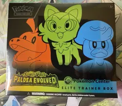 Pokemon Center Exclusive Paldea Evolved ETB Elite Trainer Box - Sealed / NEW - Image 18