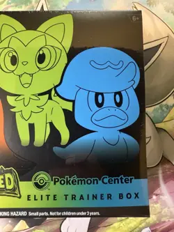 Pokemon Center Exclusive Paldea Evolved ETB Elite Trainer Box - Sealed / NEW - Image 2