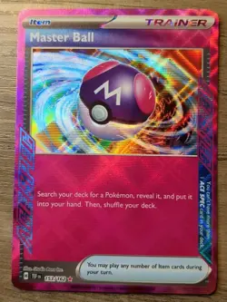 Master Ball 153/162 Temporal Forces ACE SPEC Pokemon TCG 2024 NM - Image 2