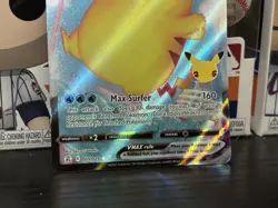 Pokemon TCG 25th Anniversary Celebrations - Surfing Pikachu Vmax #09/25 Card - Image 3