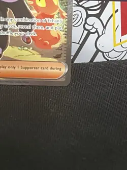PokÃ©mon TCG Destined Rivals Ethan's Adventure Full Art Trainer Card 236/182 Sir - Image 6