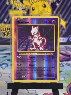 ðŸ­âœŒï¸Mewtwo 51/108 XY Evolutions Reverse Holo Pokemon Card TCG Vintage MP - Image 1