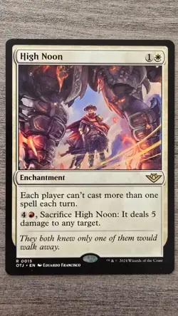 High Noon (Rare) #15 Outlaws of Thunder Junction MTG NM - Image 1