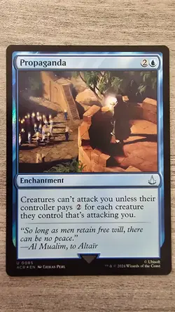 Propaganda (Uncommon Foil) #85 Assassin's Creed MTG NM - Image 1