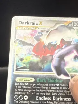 Pokémon TCG Darkrai LV.X Holo Rare Card 104/106 Great Encounters Series - Image 3