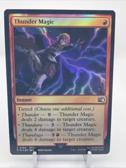 MTG | Final Fantasy | Thunder Magic | Foil | US Seller | Quick to Ship - Image 1