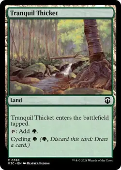 Tranquil Thicket - Medium Play MTG Commander: Modern Horizons 3 - Image 1