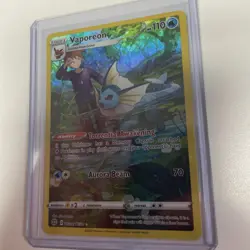 Pokemon TCG Vaporeon TG02/TG30 Brilliant Stars Trainer Gallery Holo Rare - Image 1