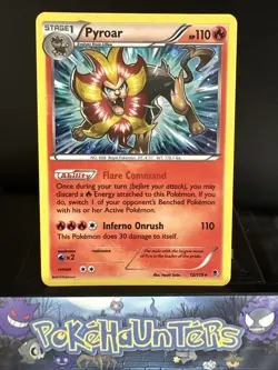 Pokemon Card Pyroar 12/119 Phantom Forces Holo Rare Near Mint - Image 1