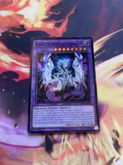 Yugioh Khaos Starsource Dragon OP28-EN008 Super Pack Fresh - Image 1
