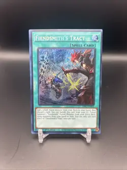 *** FIENDSMITH TRACT *** 1ST EDITION SECRET RARE INFO-EN061 YUGIOH - Image 1