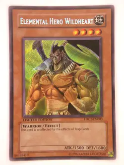 YUGIOH / Elemental HERO Wildheart / EHC2-EN003 / Limited Edition / (MP) / - Image 1