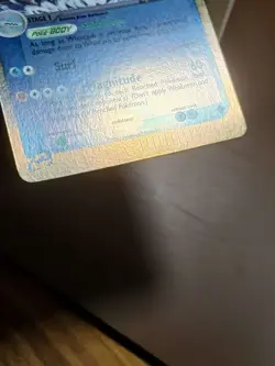 eReader LP Pokemon Card Whiscash 48/97 EX Dragon Reverse Holo Light Play - Image 2