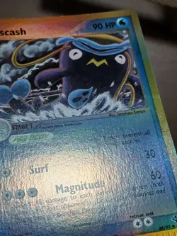 eReader LP Pokemon Card Whiscash 48/97 EX Dragon Reverse Holo Light Play - Image 8