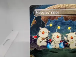 Moogles' Valor rare showcase art Magic the Gathering Final Fantasy trading card  - Image 4