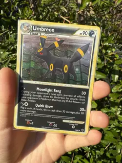 PokÃ©mon TCG Umbreon Holo Rare card Undaunted 10/90 - Image 2