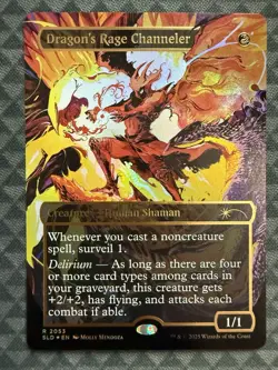 MTG Dragonâ€™s Rage Channeler #2053 Raised Foil Secret Lair Rare Drop Series (SLD) - Image 2