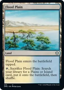 Flood Plain - Light Play MTG Commander: Dominaria United - Image 1