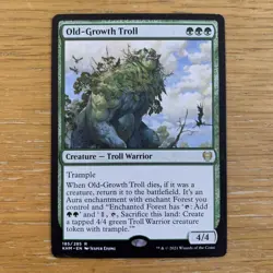 Old-Growth Troll ~ Kaldheim [ Near Mint ] [ Magic MTG ] Rare Card - Image 1