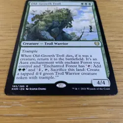 Old-Growth Troll ~ Kaldheim [ Near Mint ] [ Magic MTG ] Rare Card - Image 3