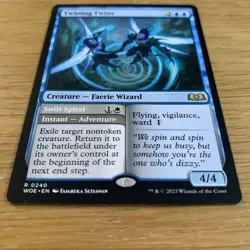 MTG Twining Twins   Swift Spiral [Wilds of Eldraine] Near Mint Rare Magic Card - Image 3