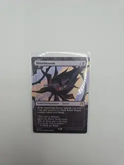 MTG Bitterblossom (Borderless) - Wilds of Eldraine: Enchanting Tales 0027 M Reg. - Image 1