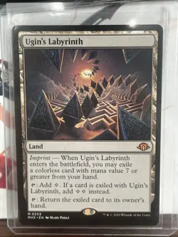 [1x] Ugin's Labyrinth Near Mint, English Modern Horizons 3 MTG Magic - Image 1