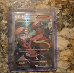 Pokemon Ranger 113/114 XY Steam Siege Full Art Holo Pokemon TCG - Image 1