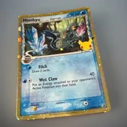 2021 Pokemon Mimikyu Delta Species Holo SWSH136 25th Celebrations Card - Image 4