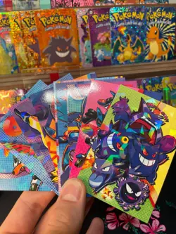 Charizard Gengar Umbreon Ho-oh Pokemon Cracked Ice Holo Team Rocket Card Peru - Image 3