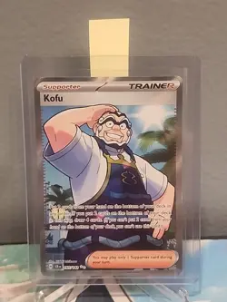 Kofu 165/142 Full Art Trainer Pokemon Card Stellar Crown - Image 3