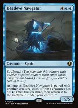 1 x Deadeye Navigator - Innistrad Remastered - NM-Mint - MTG - Image 1