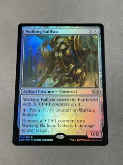 MTG Walking Ballista Foil Double Masters NM - Image 3