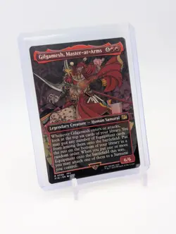 MTG - Gilgamesh, Master-at-Arms - Borderless Rare #338 - Final Fantasy NM - Image 1